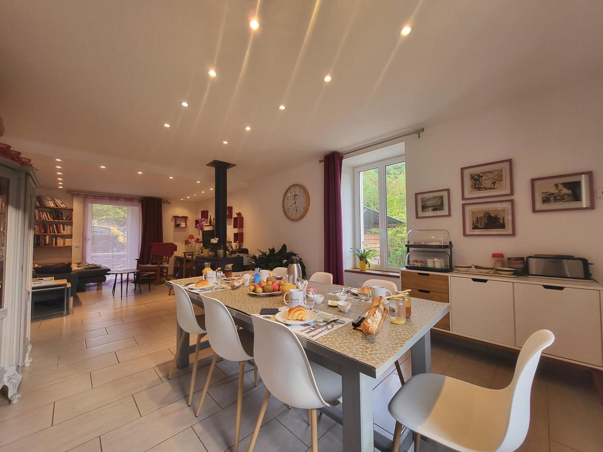 Chambre D'Hote Le Clos D'Audio A Riols ภายนอก รูปภาพ