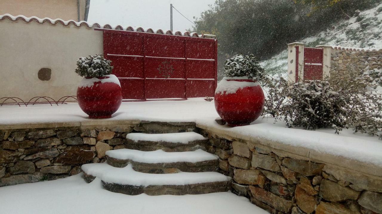 Chambre D'Hote Le Clos D'Audio A Riols ภายนอก รูปภาพ